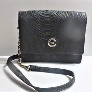 ELIZABETH GRANT Black Purse Clutch Purse Evening Bag